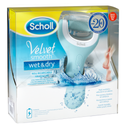 Scholl Velvet Smooth Wet & Dry Foot File, SV01
